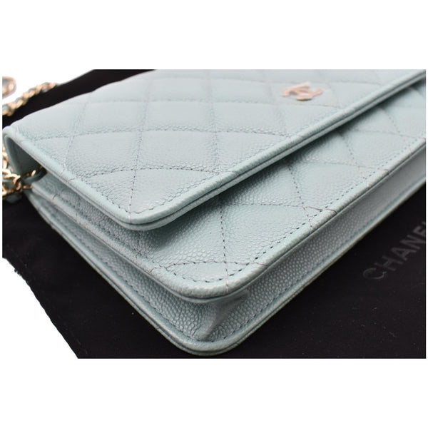 Chanel CC WOC Caviar Leather Wallet On Chain Shoulder Bag