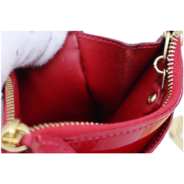 Louis Vuitton Pochette Key Cles Monogram Vernis Coin Case