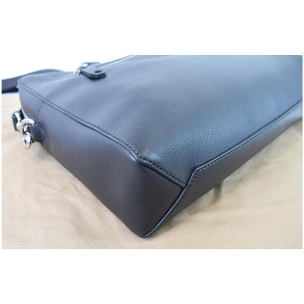 BURBERRY Ainsworth Leather Briefcase Bag Black