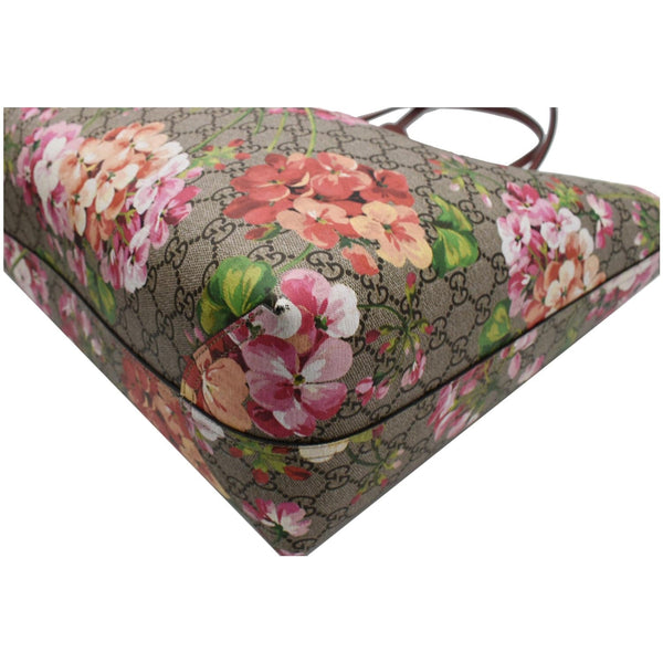GUCCI Blooms Reversible Floral GG Canvas Tote Bag Multicolor 368571