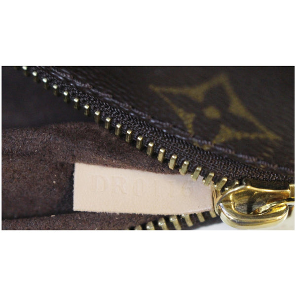 LOUIS VUITTON Metis Pochette Monogram Canvas Crossbody Bag Brown