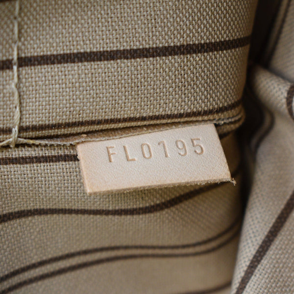 LOUIS VUITTON Neverfull Monogram Canvas Pochette Wristlet Pouch Brown