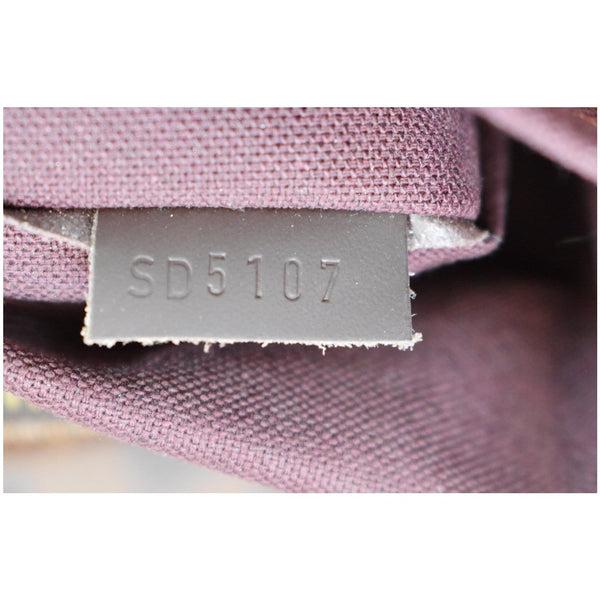 Louis Vuitton Iena PM Damier Ebene Tote Bag Brown - item code SD5107