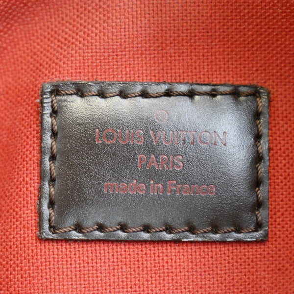 LOUIS VUITTON Bloomsbury PM Damier Ebene Crossbody Bag Brown