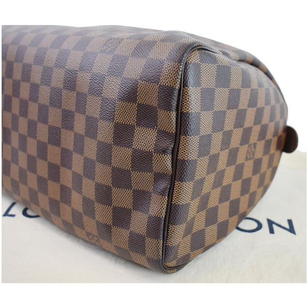 LOUIS VUITTON Speedy 30 Damier Ebene Shoulder Bag Brown