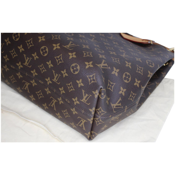 Louis Vuitton Graceful MM Monogram Canvas Bag for women back view
