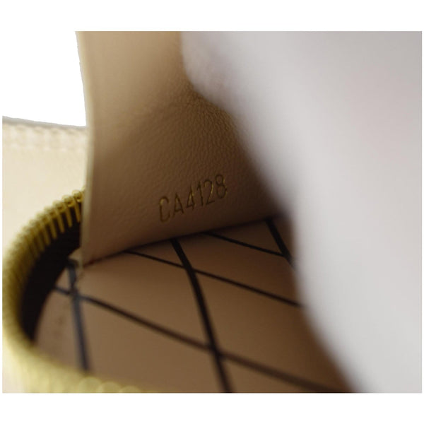 LOUIS VUITTON Catogram Micro Boite Chapeau Canvas Hat Box Bag Marron/Orange