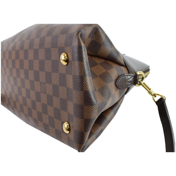 LOUIS VUITTON Salvi Damier Ebene Shoulder Bag Brown