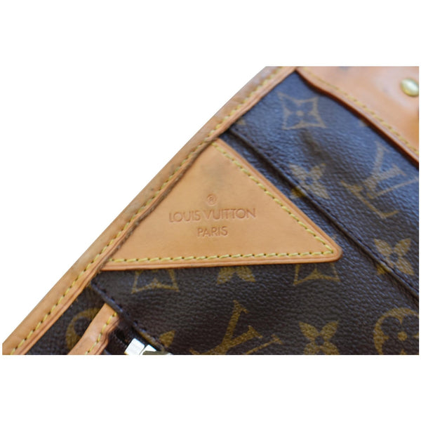 LOUIS VUITTON Monogram Canvas Garment Carrier Bag Brown