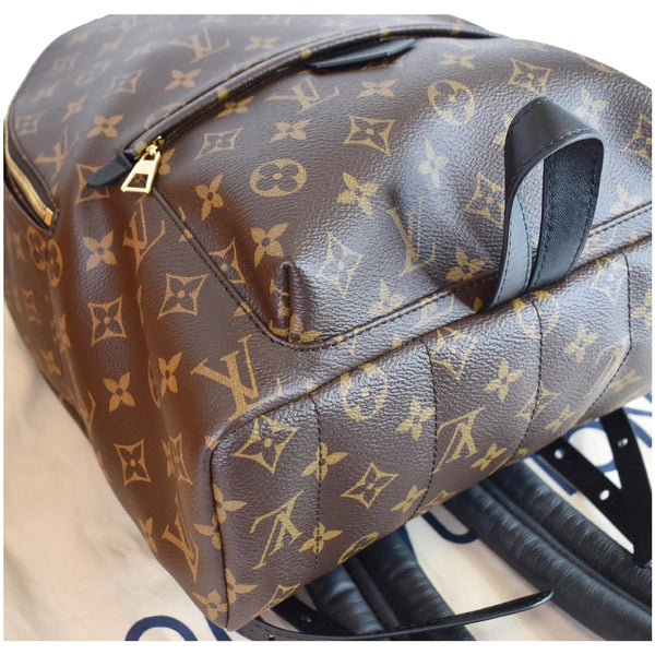 LOUIS VUITTON Palm Springs MM Monogram Canvas Backpack Bag Brown