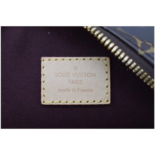 LOUIS VUITTON Berri PM Monogram Canvas Shoulder Bag Brown