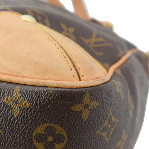 LOUIS VUITTON Estrela MM Monogram Canvas Shoulder Bag Brown