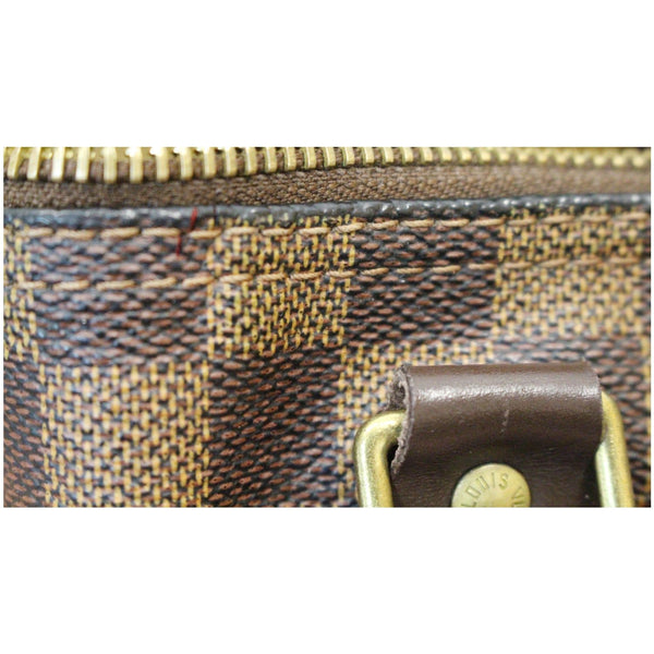 LOUIS VUITTON Speedy 35 Damier Ebene Satchel Bag Brown
