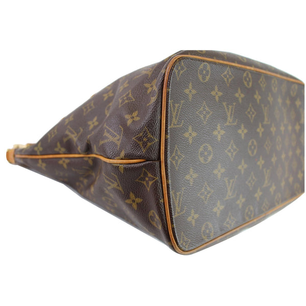 Louis Vuitton Palermo GM Monogram Canvas Crossbody Bag - brown color