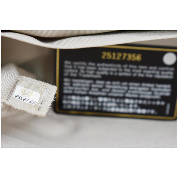 CHANEL Medium Boy Flap Calfskin Leather Shoulder Bag Light Cream