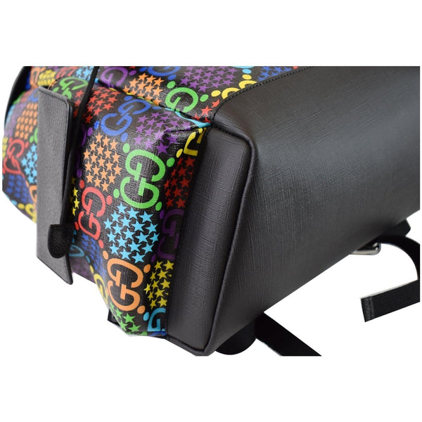 GUCCI GG Psychedelic Supreme Medium Backpack Bag Black 598140 - Final Sale