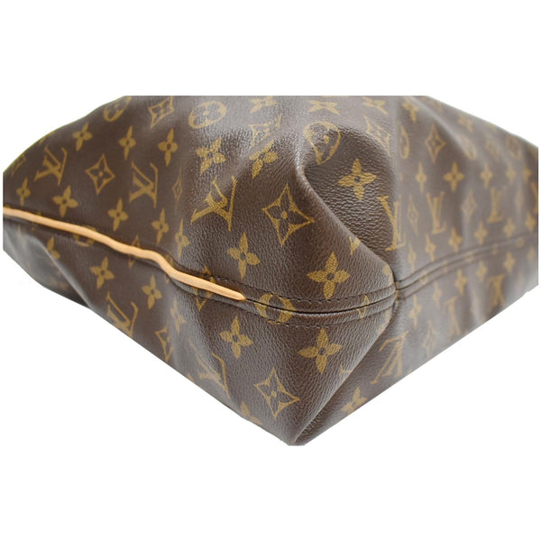LOUIS VUITTON Sully MM Monogram Canvas Shoulder Bag Brown