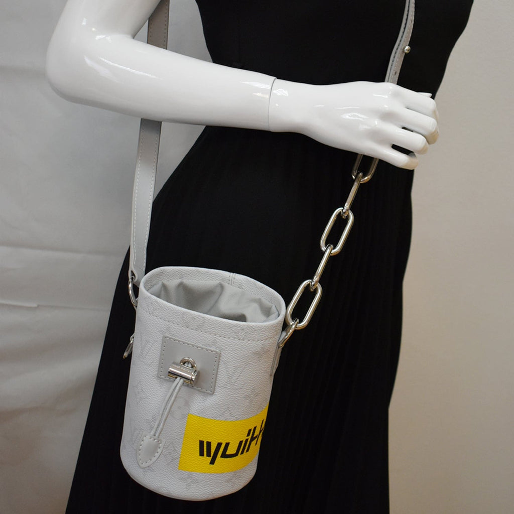 Louis Vuitton 2019 Monogram Chalk Nano Bag - Grey Crossbody Bags, Handbags  - LOU258652