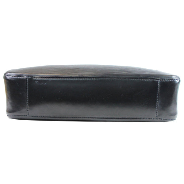 Lv Voltaire Black Epi Leather Shoulder Bag bottom