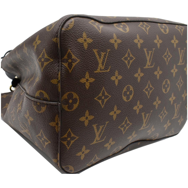 LOUIS VUITTON Neonoe Monogram Canvas Crossbody Bag Brown