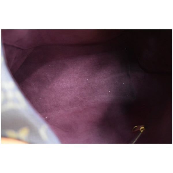 LOUIS VUITTON Flower Hobo Monogram Canvas Shoulder Hobo Bag Brown