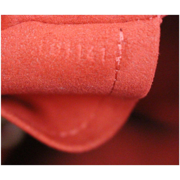 LOUIS VUITTON Berkeley Damier Ebene Satchel Bag Brown