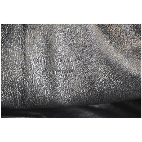 YVES SAINT LAURENT Mini Lou Leather Camera Crossbody Bag Black