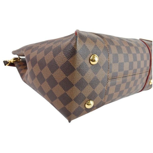 LOUIS VUITTON Caissa Damier Ebene Hobo Bag Brown