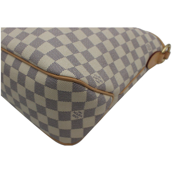 LOUIS VUITTON Delightful PM Damier Azur Hobo Bag White