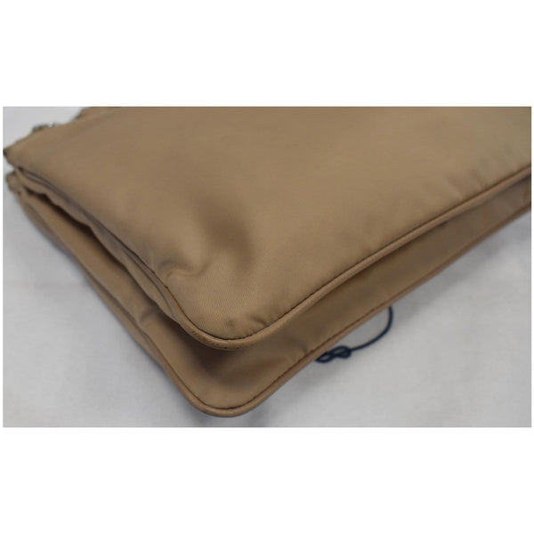 PRADA Re-Edition 2000 Nylon Shoulder Bag Tan