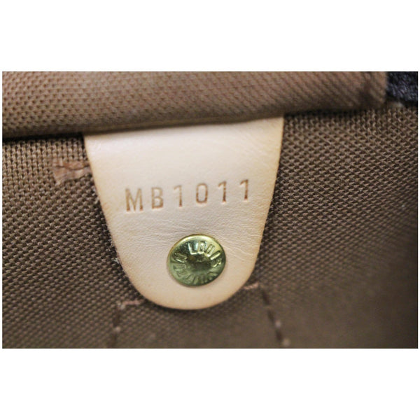 item code lv Speedy 40 Monogram Canvas Crossbody Bag