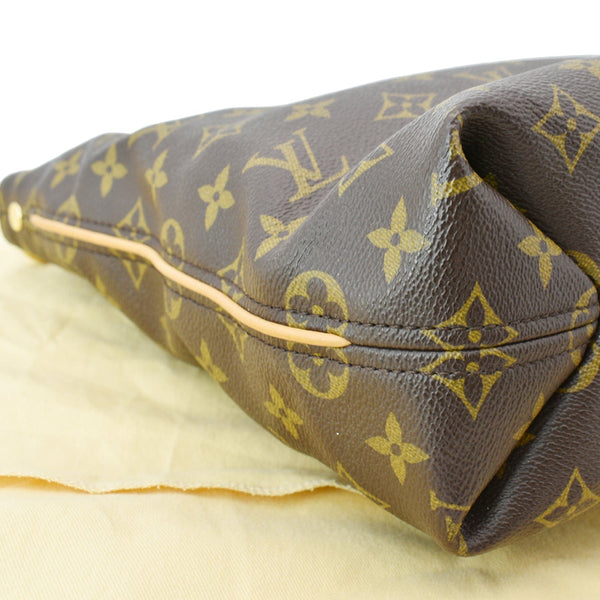 LOUIS VUITTON Sully PM Monogram Canvas Shoulder Bag Brown