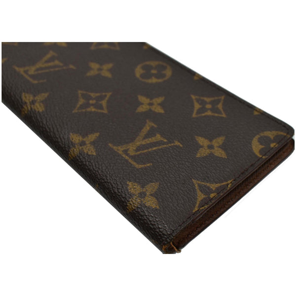 LOUIS VUITTON Sarah Monogram Canvas Wallet Brown