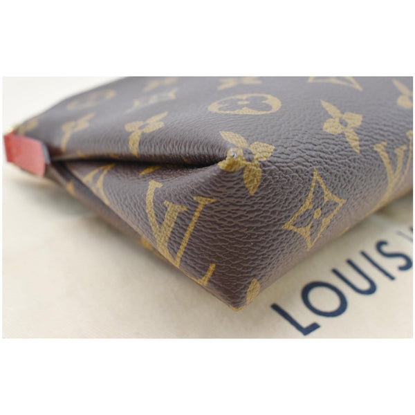 Louis Vuitton Pallas Monogram Canvas Clutch Crossbody Bag
