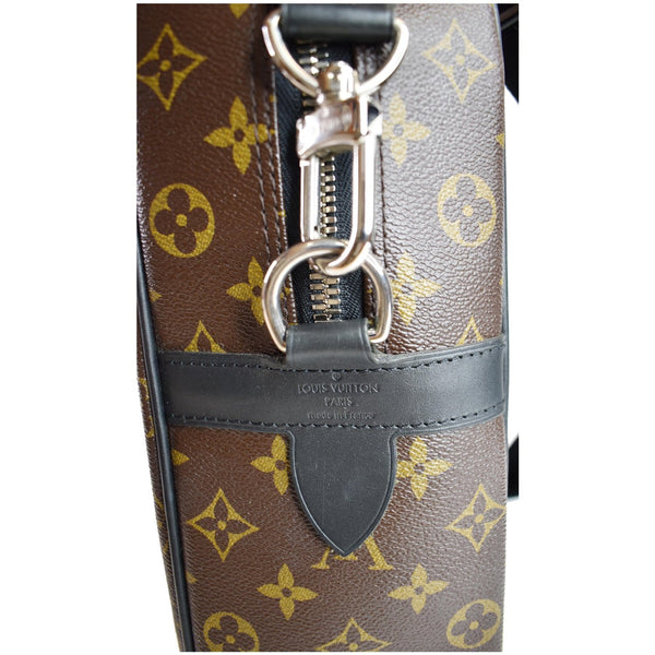 LOUIS VUITTON Porte Documents Voyage PM Monogram Canvas Briefcase Bag Brown