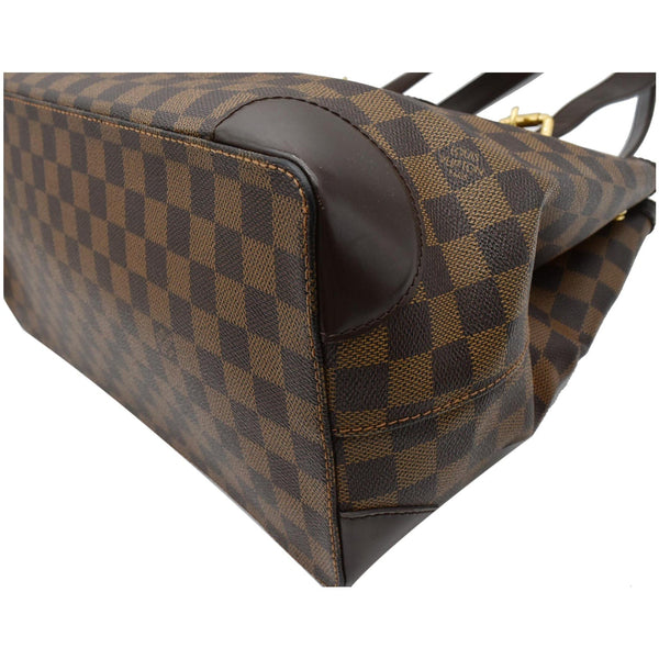 LOUIS VUITTON Hampstead MM Damier Ebene Shoulder Bag Brown