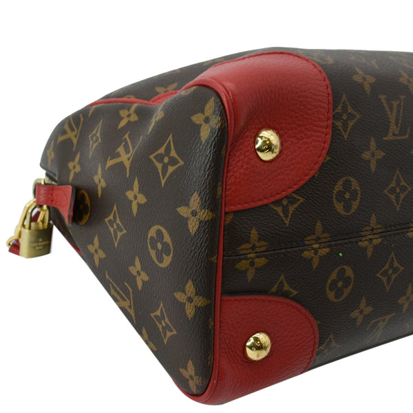 LOUIS VUITTON Retiro NM Monogram Canvas 2Way Shoulder Bag Red