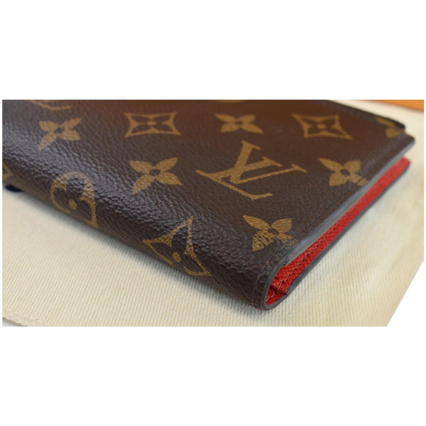 Louis Vuitton Adele Monogram Canvas Wallet Brown - corner focused