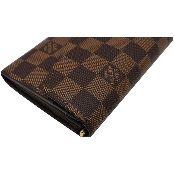 Louis Vuitton Sarah Damier Ebene Wallet Brown - Preloved