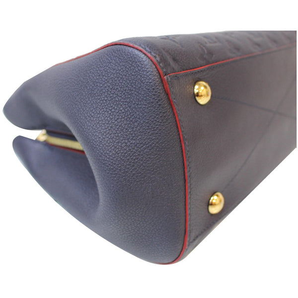 Louis Vuitton Montaigne MM Crossbody Bag Blue Color