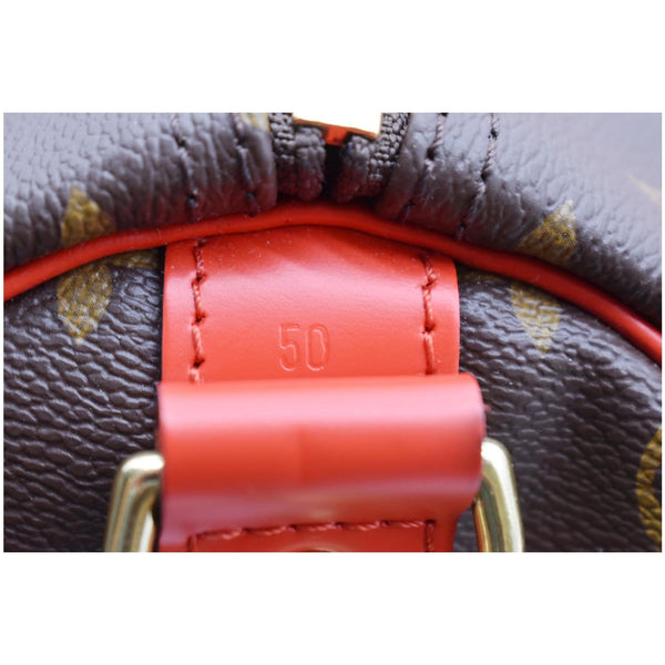 Louis Vuitton Keepall 50 Bandouliere Monogram Travel Bag