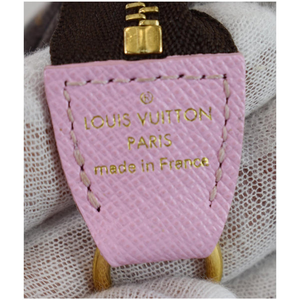 Lv Animation Pochette Monogram Canvas Pouch PARIS