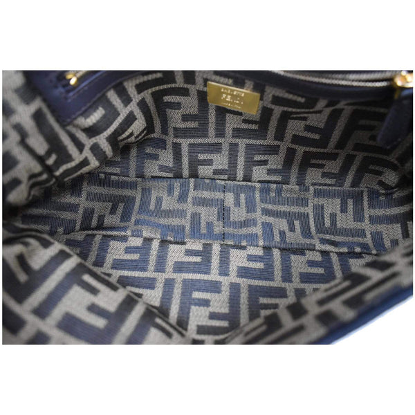 Fendi Mini Baguette Zucca Canvas Shoulder Bag - inner preview