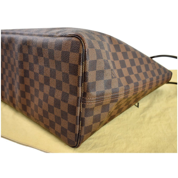 LOUIS VUITTON Neverfull GM Damier Ebene Tote Shoulder Bag Brown