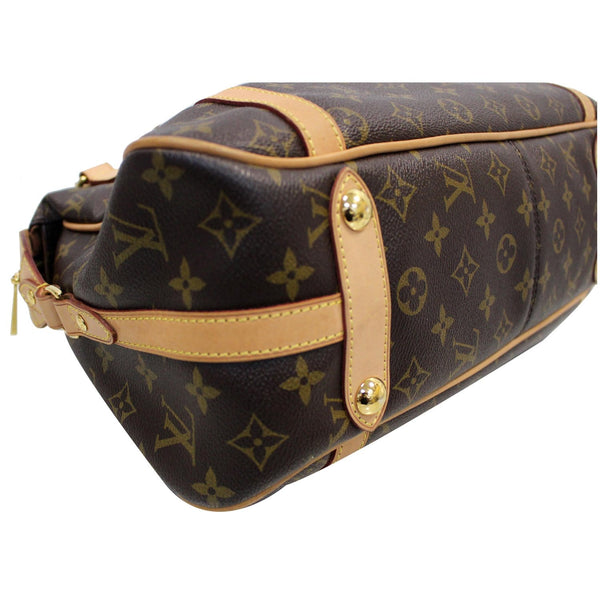 Women LV Stresa PM Monogram Canvas Satchel Bag