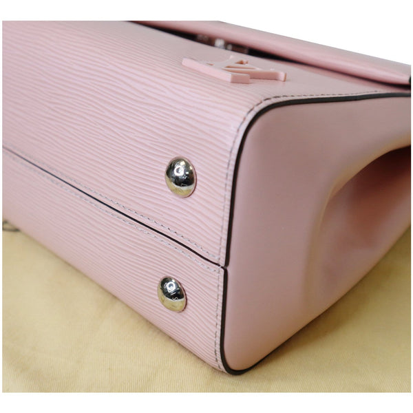 LOUIS VUITTON Cluny MM Epi Leather Shoulder Bag Pink