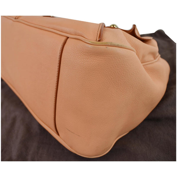 Celine Blossom Leather Top Handle Tote Bag used