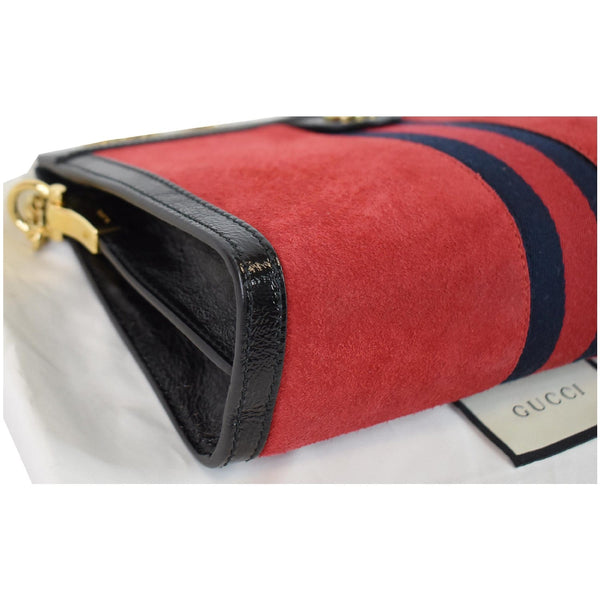 Gucci Ophidia GG Small Web Suede Leather bottom Bag