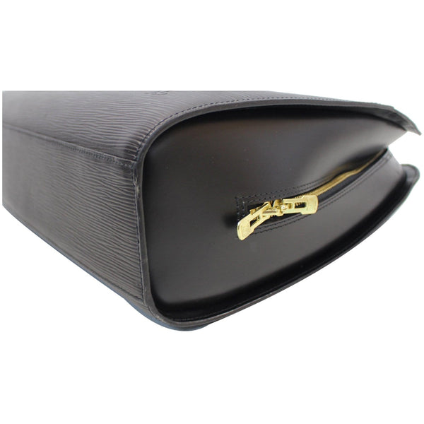 gold zip Lv Sorbonne Epi Leather Briefcase Travel Bag