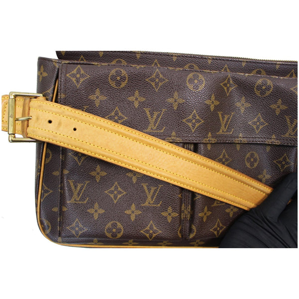 LOUIS VUITTON Viva Cite GM Monogram Canvas Shoulder Bag Brown
